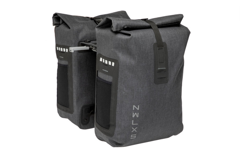 Dubbele-Fietstas-New-Looxs-Varo-MIK-40-Liter-Grey Dubbele-Fietstas-New-Looxs-Varo-MIK-40-Liter-Grey